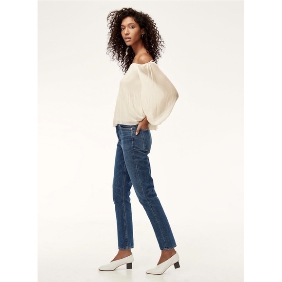 WILFRED | NWT Talence Blouse Palm Pink Size Small Aritzia - Picture 10 of 10